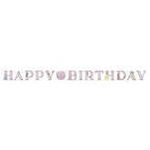 Bannière articulée - Happy Birthday - Princesses Disney - 6'